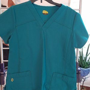 WonderWink FourStretch Scrub Top. Size Medium.